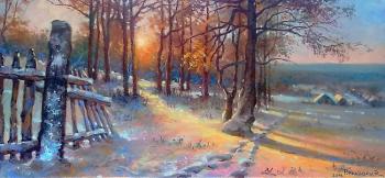 Winter landscape. Braginsky Robert