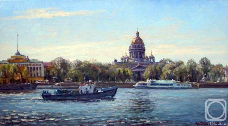 Fedorenkov Yury. May morning in St-Petersburg