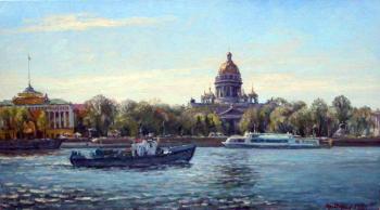 May morning in St-Petersburg