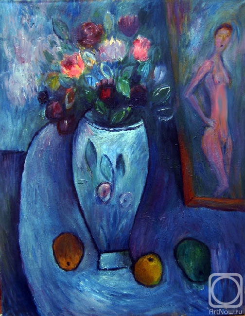 Jelnov Nikolay. Bouquet and fruits