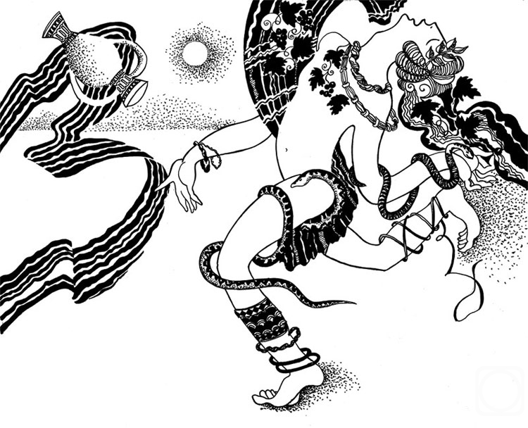 Naletova Olga. Antique sketches. Sheet No. 1