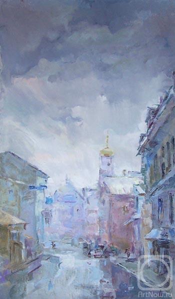 Korkishko Viktorya. City after a rain