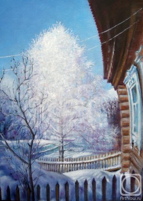 Konyuhova Natalia. The white birch under my window