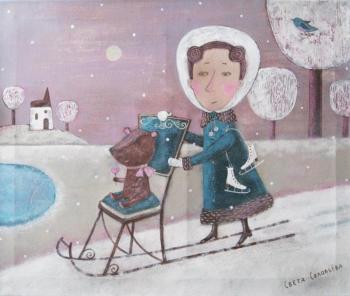 The last winter day. Solovieva Svetlana
