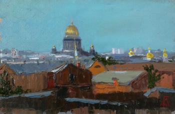 Rooftops of St. Petersburg. Golovchenko Alexey