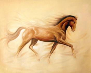 Horse. Teverin Sarah