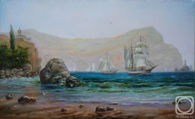 Shurganov Vladislav. harbour sails