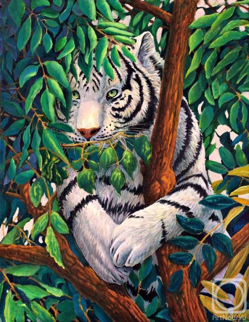 Dementiev Alexandr. White tiger