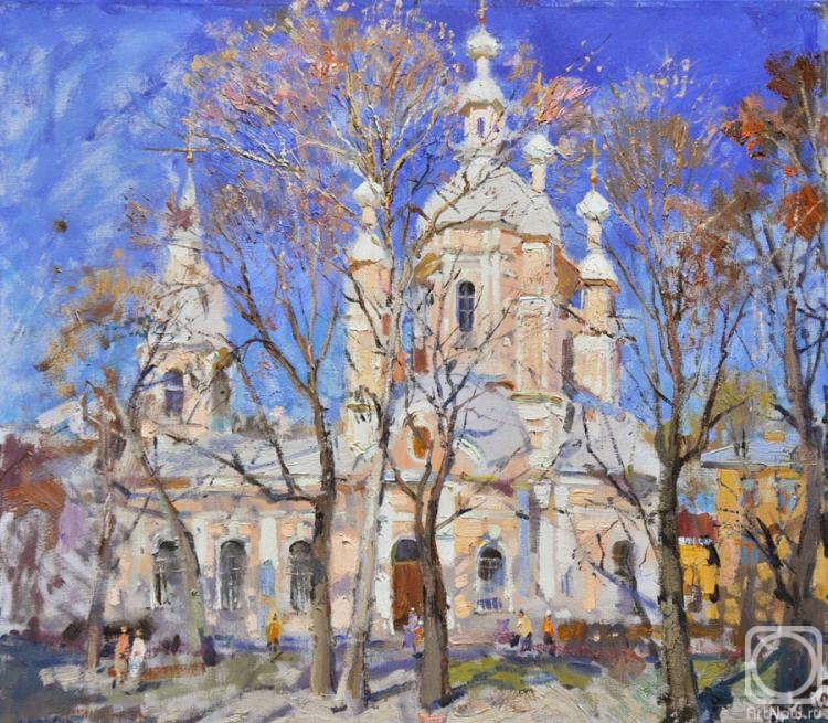 Lukash Anatoliy. View of the St. Andrew's Cathedral