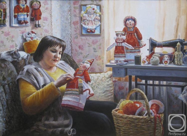 Bakaeva Yulia. Master of puppets