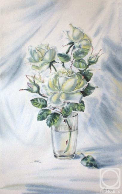 Golubkin Sergey. White roses