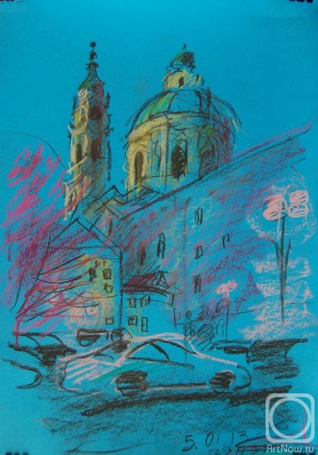 Dobrovolskaya Gayane. My first Prague sketch