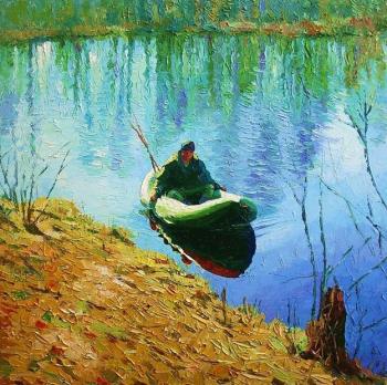 Spring fishing ( ). Rudnik Mihkail