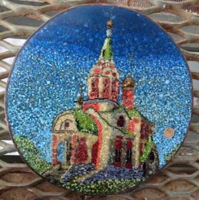 St. Nicholas Church" filati mosaic. Izmailova Natalia