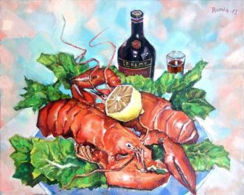 Still Life with Lobster. Schernego Roman