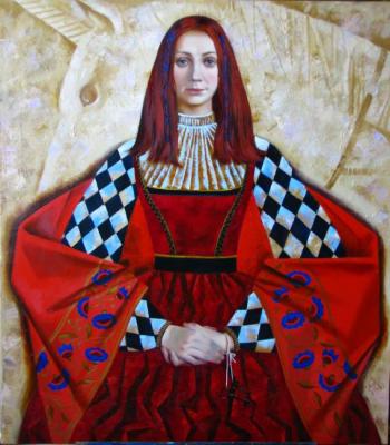 Medieval portrait. Chigina Margarita