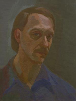 Self-portrait. Gaganov Alexander