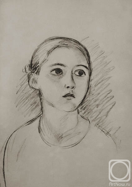 Gaganov Alexander. Portrait of a Girl