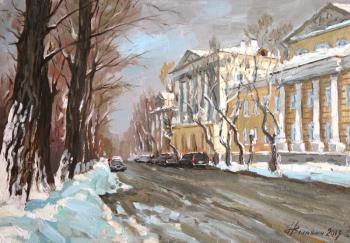 Moscow Spring. Hospital Street ( ). Vyrvich Valentin