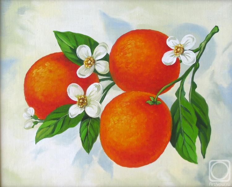 Gorbatenkaia Tatiana. Orange branch