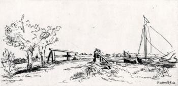 Six's Bridge. Rembrandt Harmenszoon van Rijn. Copy. Alenicheva Margarita