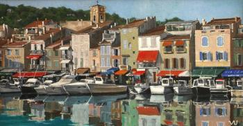 Cassis. Boats at embankment