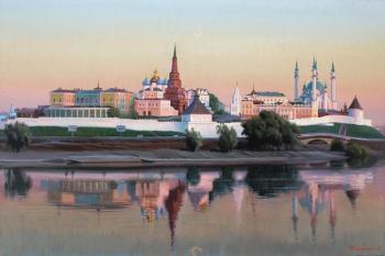 The Kazan Kremlin at the end of day. Gaifullin Airat