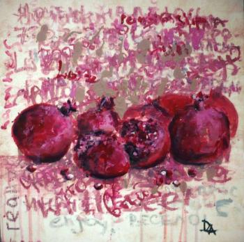 pomegranates. Afanaseva Dariya