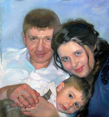 Family portrait. Iakovlev Andrey