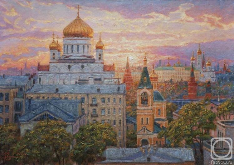 Razzhivin Igor. Moscow sunset