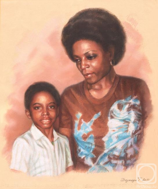 Deynega Tatyana. Mother and Son