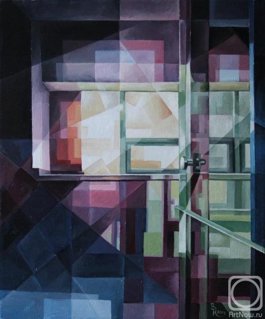 Krotkov Vassily. Games of color. Cubo-futurism