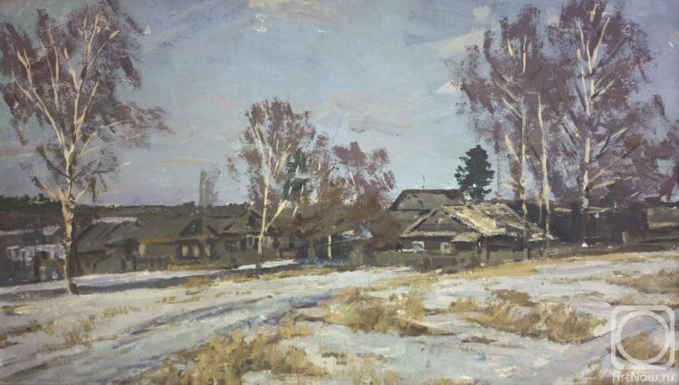 Rubinsky Igor. Spring in the village of