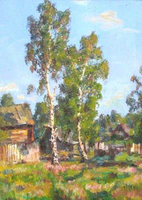 Summer birches. Kozlov Jacobus