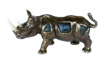 Rhinoceros (netsuke). Ermakov Yurij