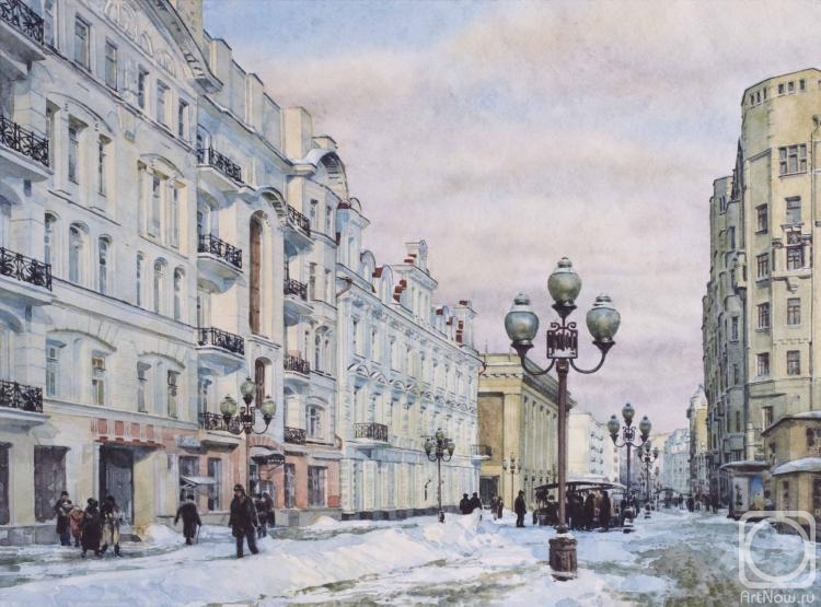 Rodzin Dmitry. Moscow: Arbat street