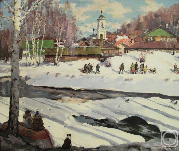 Shevchuk Vasiliy. Fishing village