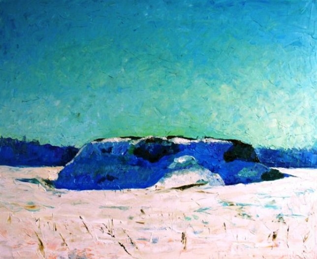 Rudnik Mihkail. Winter in the field
