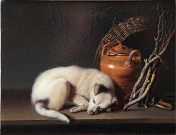 Sleeping doggie. Beysheev Kemel