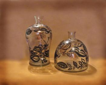 Flowers. Ornamental vases. Vihrova Evgeniya