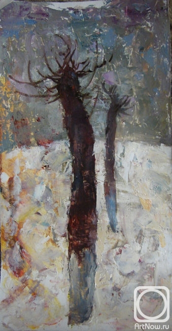 Karashkevich Inga. the trees