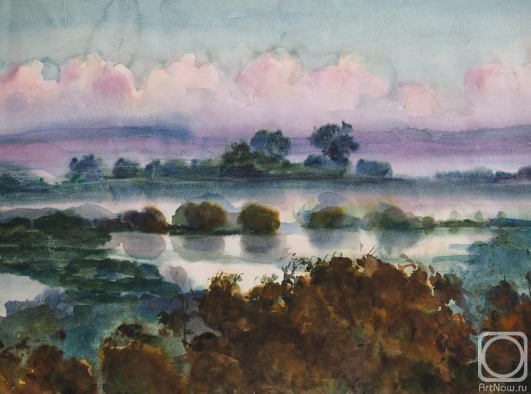 Belov Nikolay. Morning on the river