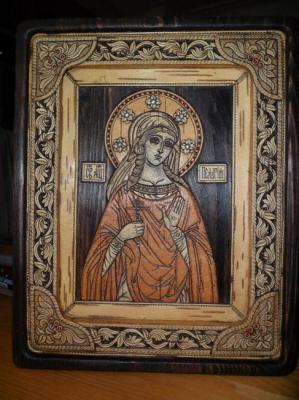Icon of the Martyr Pelagia. Piankov Alexsandr