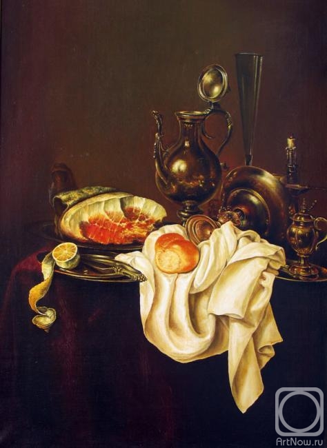 Dobrodeev Vadim. Ham and silver utensils