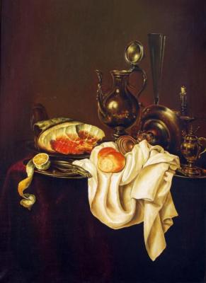 Ham and silver utensils ( ). Dobrodeev Vadim