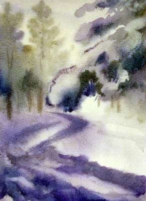 Winter Forest (-). Gerasimova Natalia