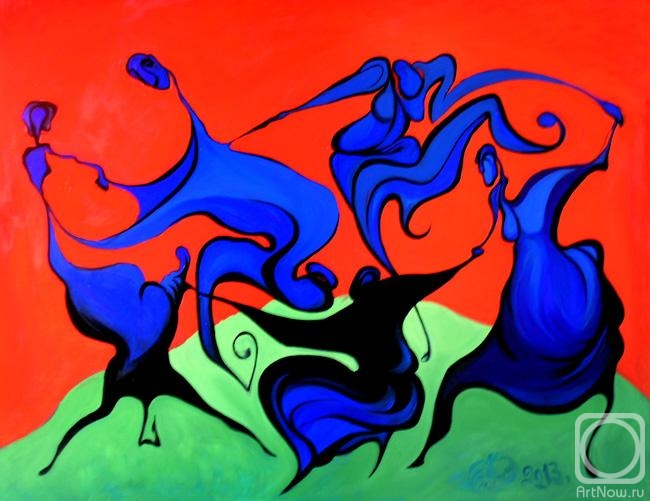 Матиз картина танец