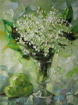 Картина «Ландыши с грушей»
