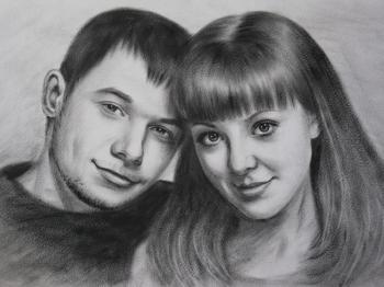 Portrait of two. Bakaeva Yulia