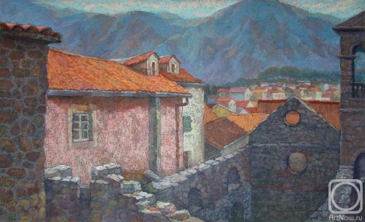 Volfson Pavel. Kotor Ruins of the old town